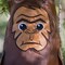 In the Breeze 5229 — Baby Bigfoot 30-inch Breeze Buddy — Cute Sasquatch Windsock — Novelty Outdoor Décor